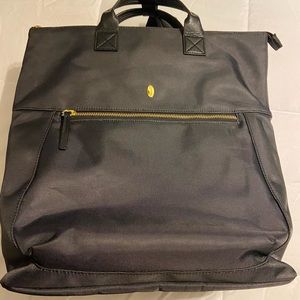 Idaho Jones wearable breast pump bag, Backpack, Diaper Bag, black, purse, laptop